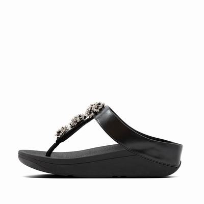 Fitflop Galaxy Toe-Thongs - Sandalen Damen - Schwarz (MCS901745)